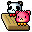 Panda Teddy & Pink Teddy Omok Set
